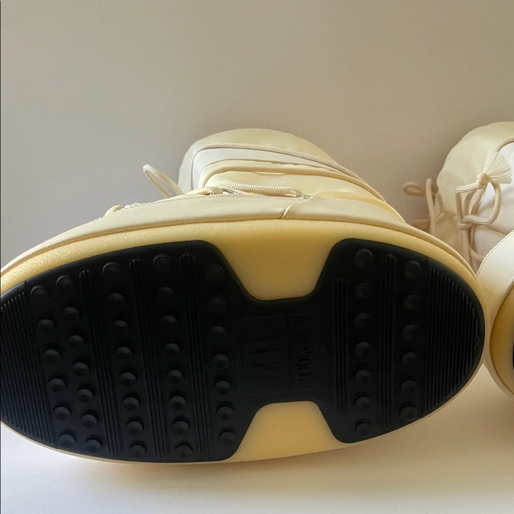 Moon Boot Nylon Boot In Cream - Picture 12 of 16